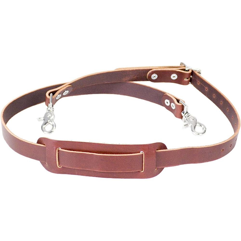 leather shoulder belt