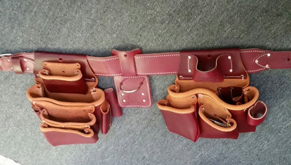 Medium Occidental Leather 5089 M Seven Bag Framer Tool Belt 