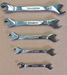 5pc Alden Open End Ratcheting Wrench Set - SAE  - Alden5