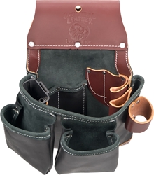 B5612 Black Leather Tool Bag  occidental leather, tool belt, leather tool belts, toolbelts, tool belt