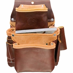 5060 3 Pouch Pro Fastener Bag occidental leather, tool belt, leather tool belts, toolbelts, tool belt